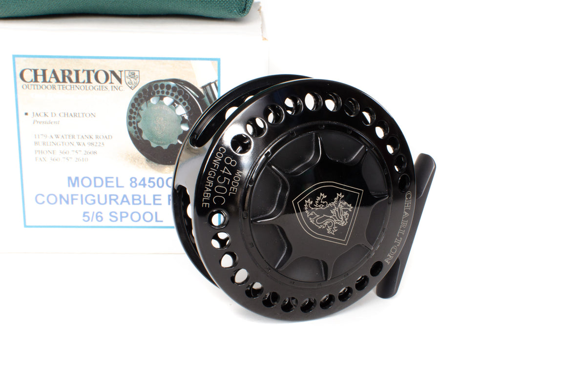 Charlton 8450C Fly Reel with 5/6 Spool
