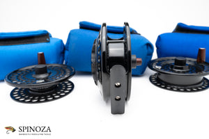 Charlton 8450C fly reel with 3/4, 5/6, and 7/8 Spools