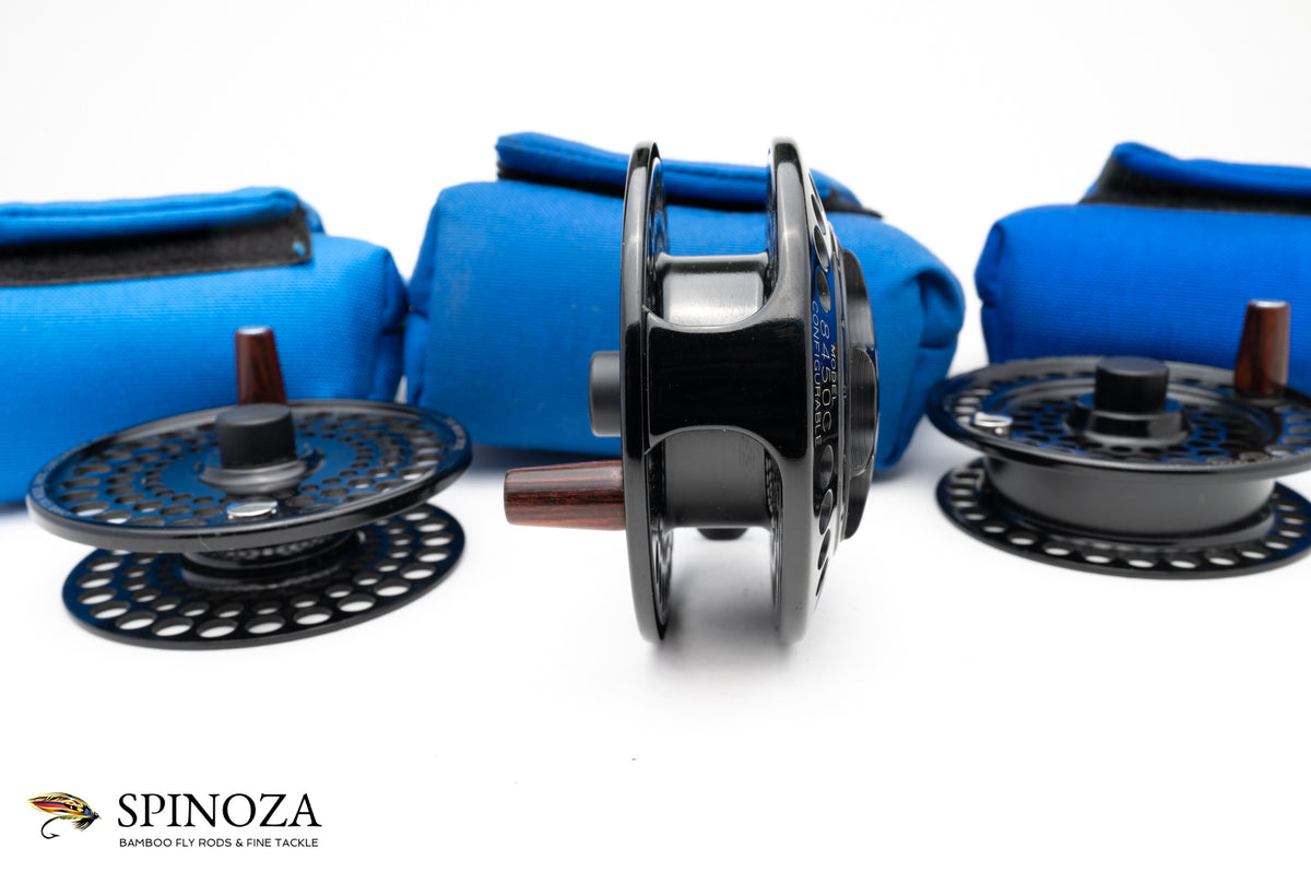 Charlton 8450C fly reel with 3/4, 5/6, and 7/8 Spools