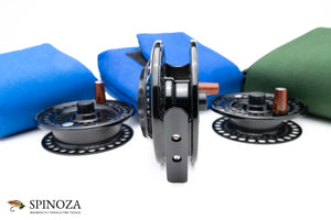 Charlton 8450C fly reel with 3/4, 5/6, and 7/8 Spools
