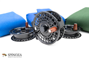 Charlton 8450C fly reel with 3/4, 5/6, and 7/8 Spools