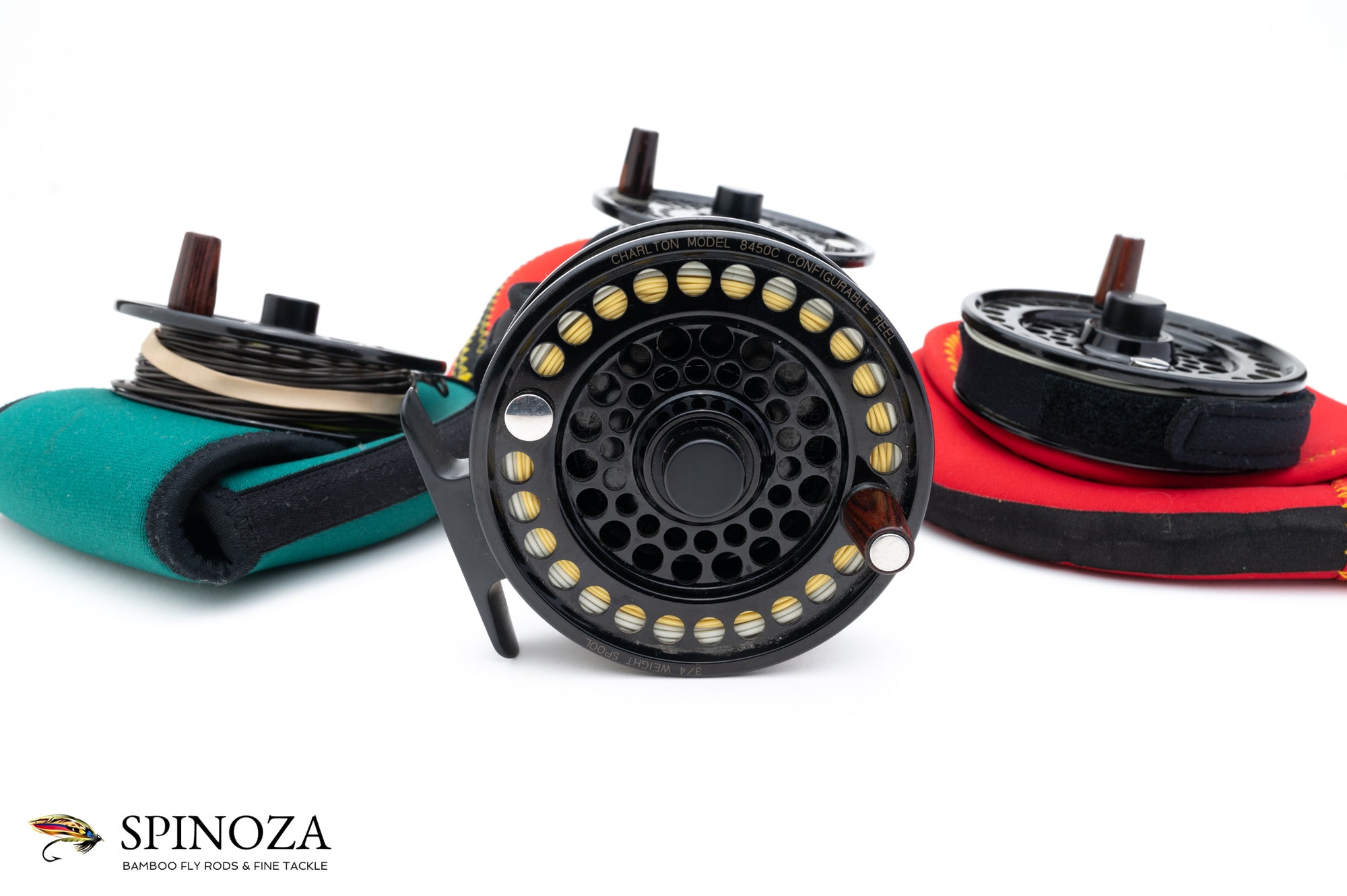 Charlton 8450C Fly Reel with Four Spools