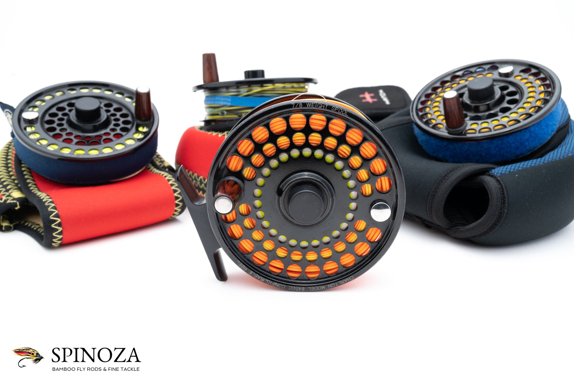 Charlton 8450C Fly Reel with Four Spools