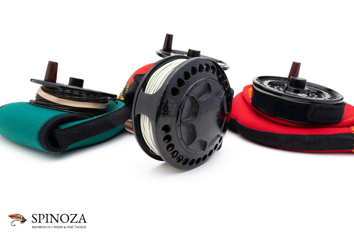 Charlton 8450C Fly Reel with Four Spools