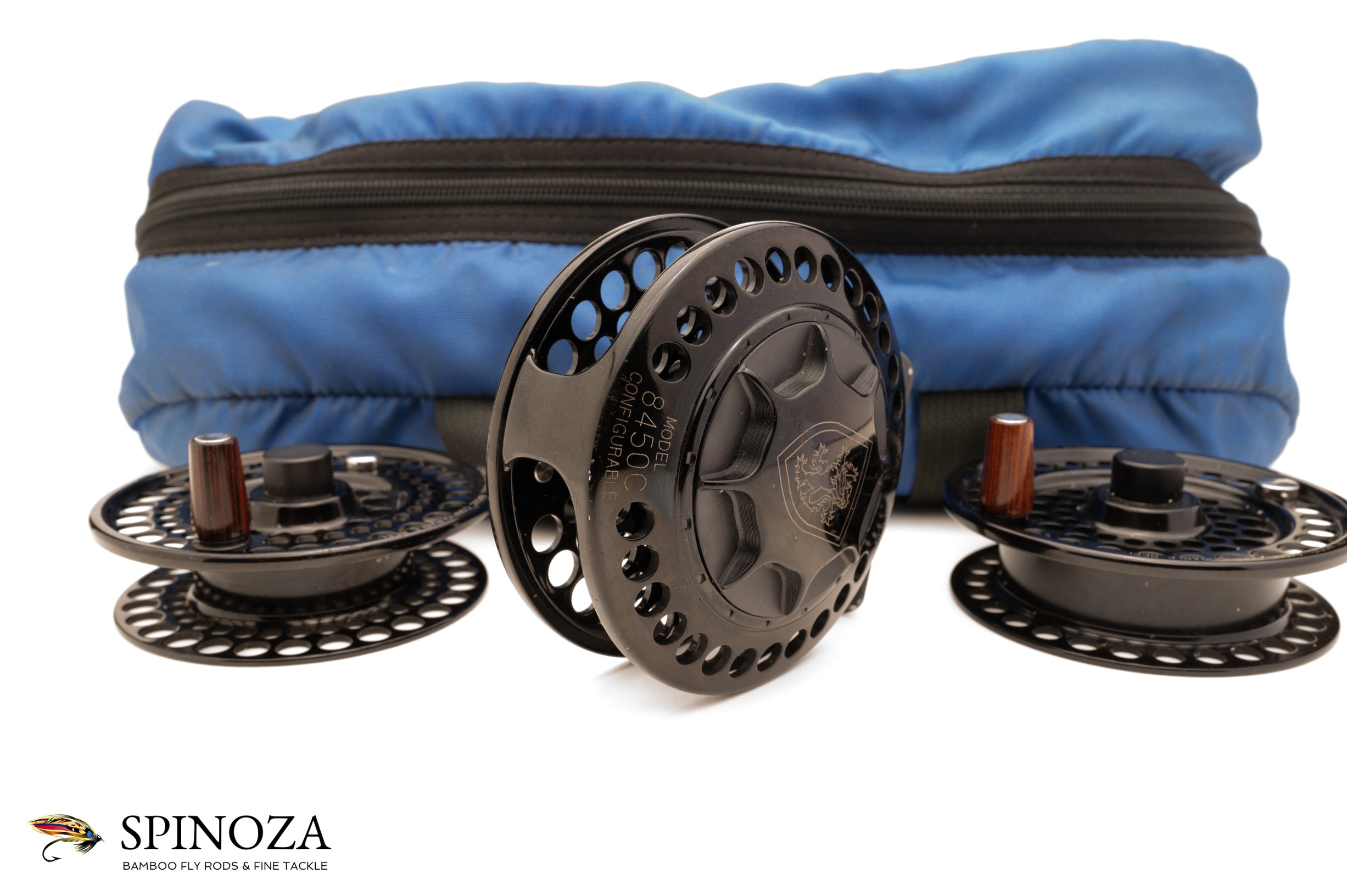 Charlton 8450CC Fly Reel with 3/4, 5/6, and 7/8 Spools - Spinoza Rod Company Charlton 8450CC Fly Reel with 3/4, 5/6, and 7/8 Spools - Spinoza Rod Company