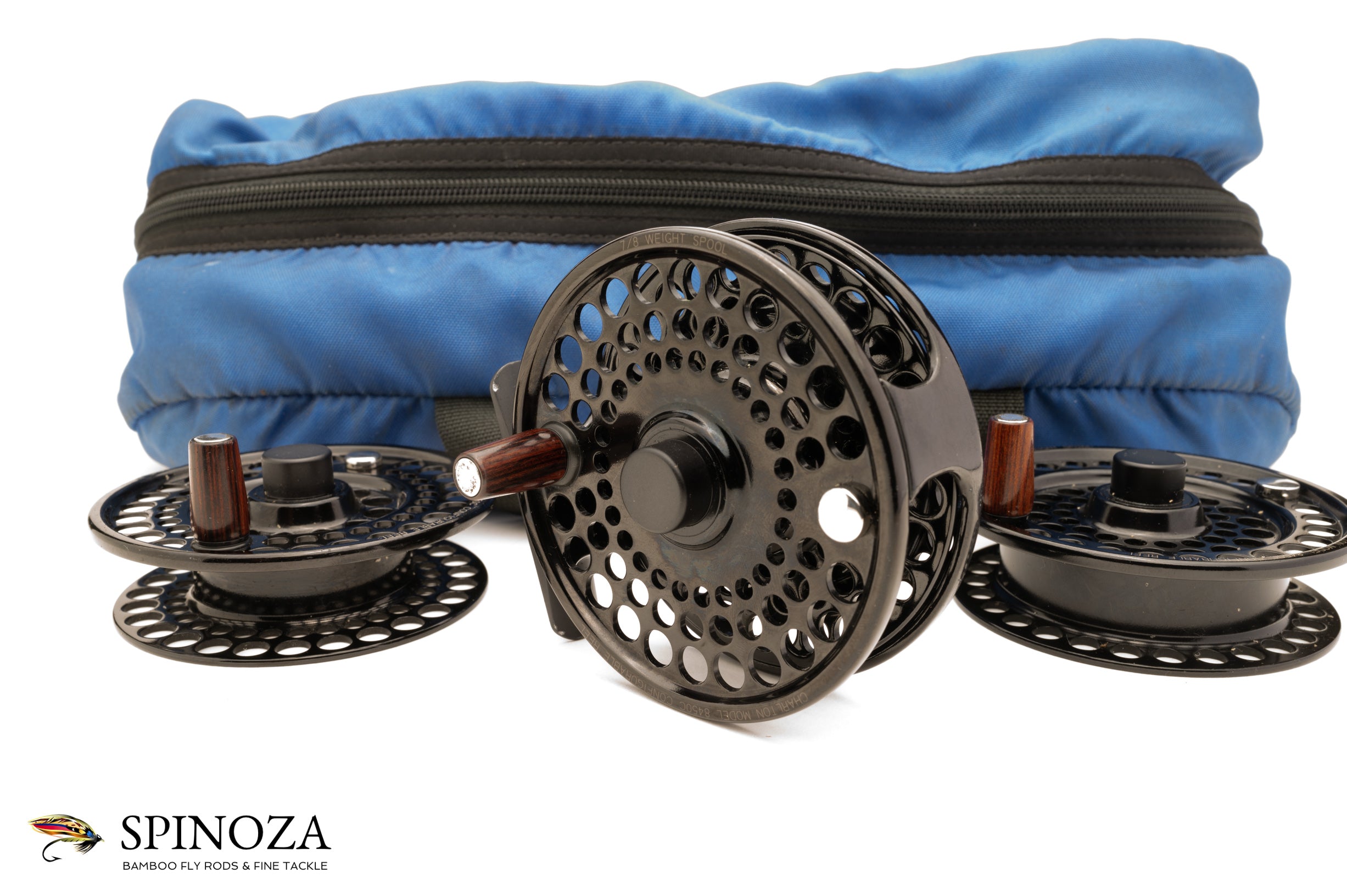 7 8 fly reel 5 6 fly rod Charlton 8450CC Fly Reel with 3/4, 5/6, and 7/8 Spools