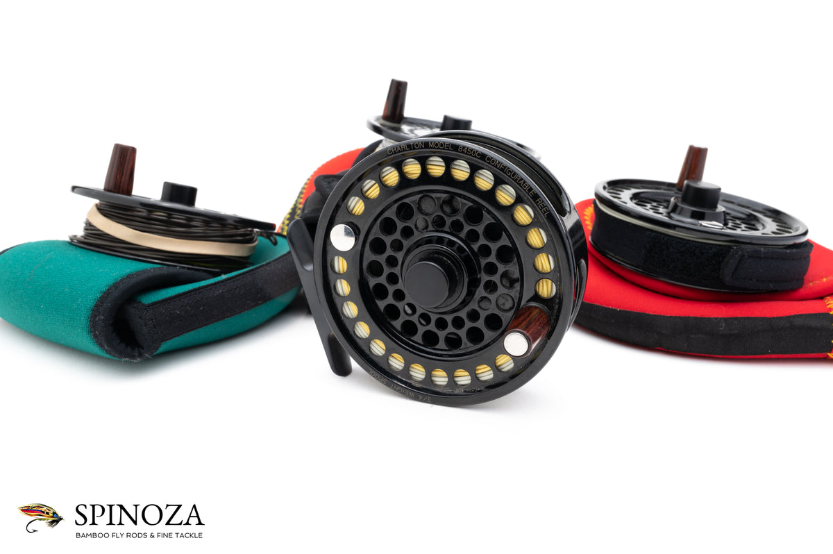 Charlton 8450C Fly Reel with Four Spools