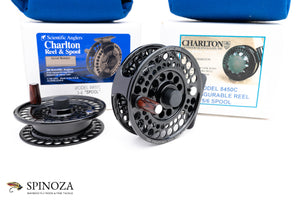 Charlton 8450C Fly Reel with 3/4 Spool and 5/6 Spool