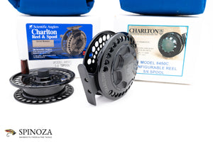 Charlton 8450C Fly Reel with 3/4 Spool and 5/6 Spool