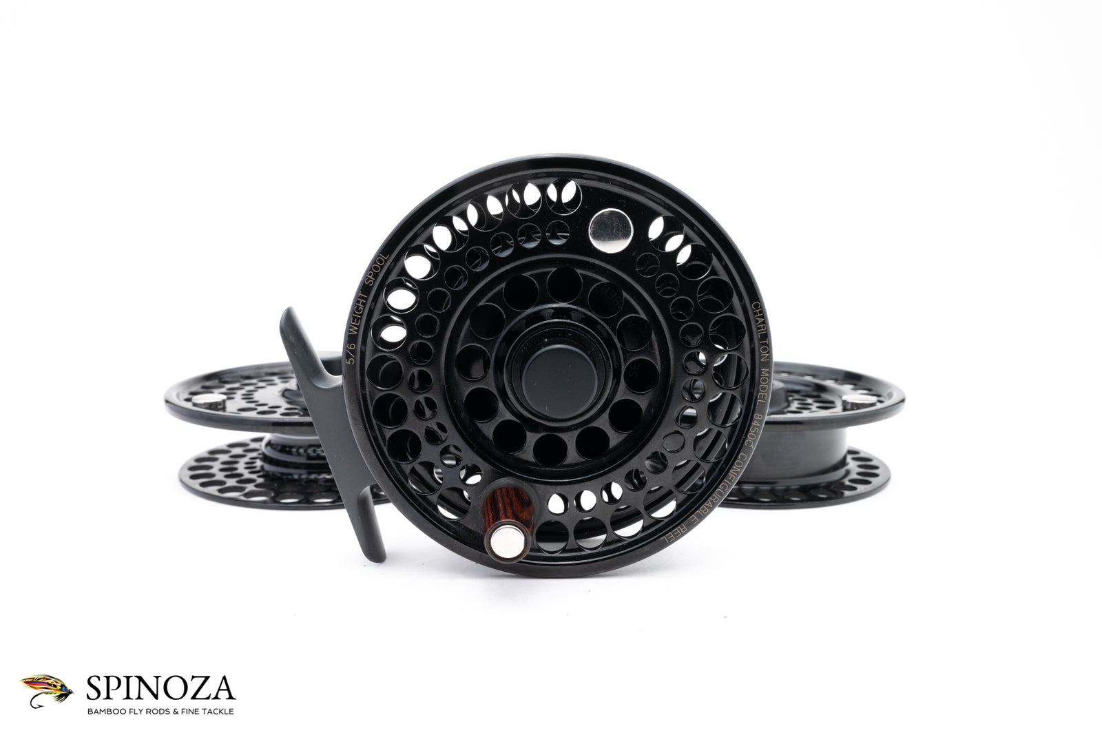 Charlton 8450C Fly Reel with 3/4, 5/6, and 7/8 Spools