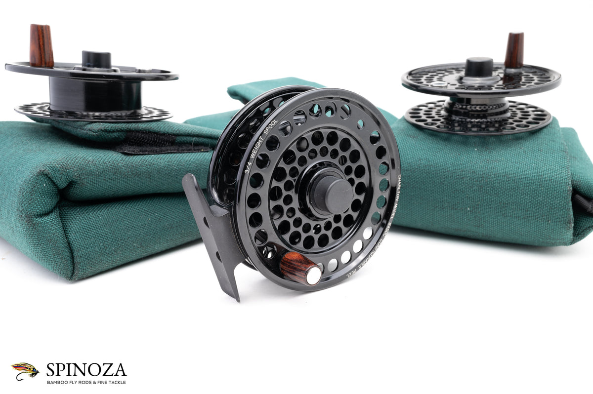 Charlton 8450C Fly Reel with 3/4, 5/6, 7/8 spools