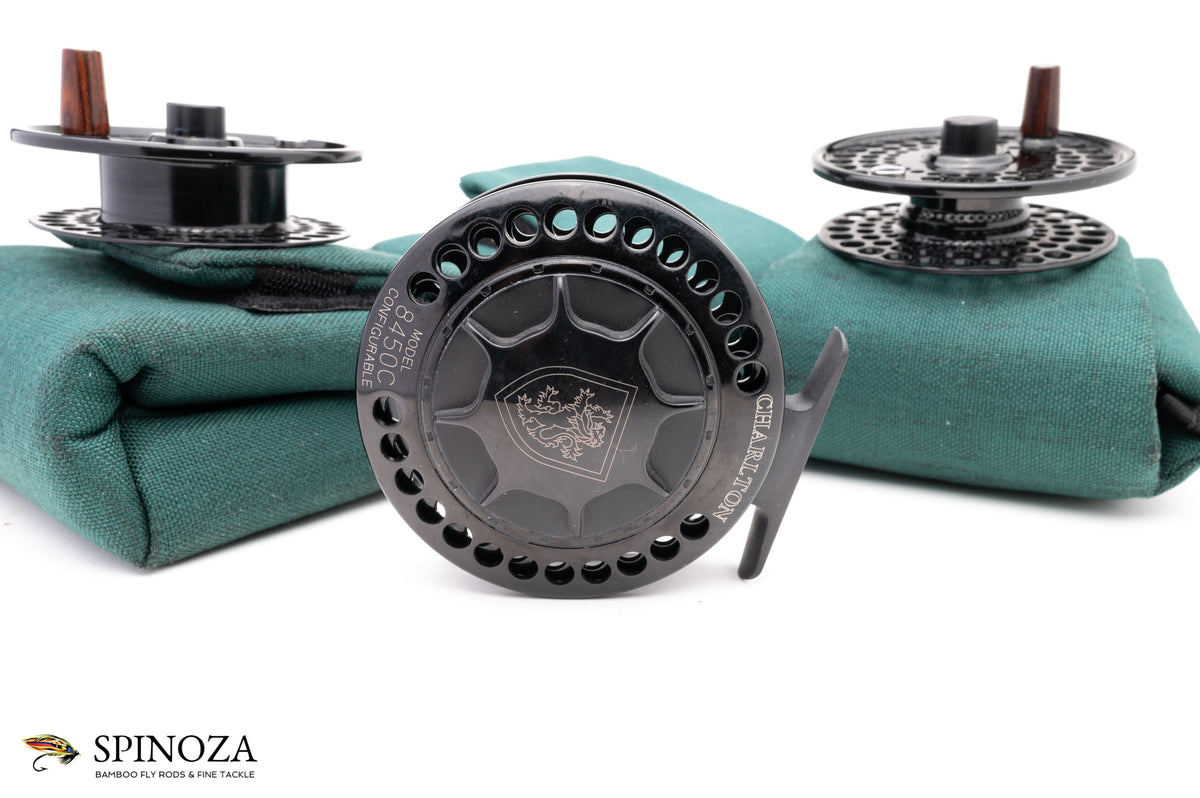 Charlton 8450C Fly Reel with 3/4, 5/6, 7/8 spools
