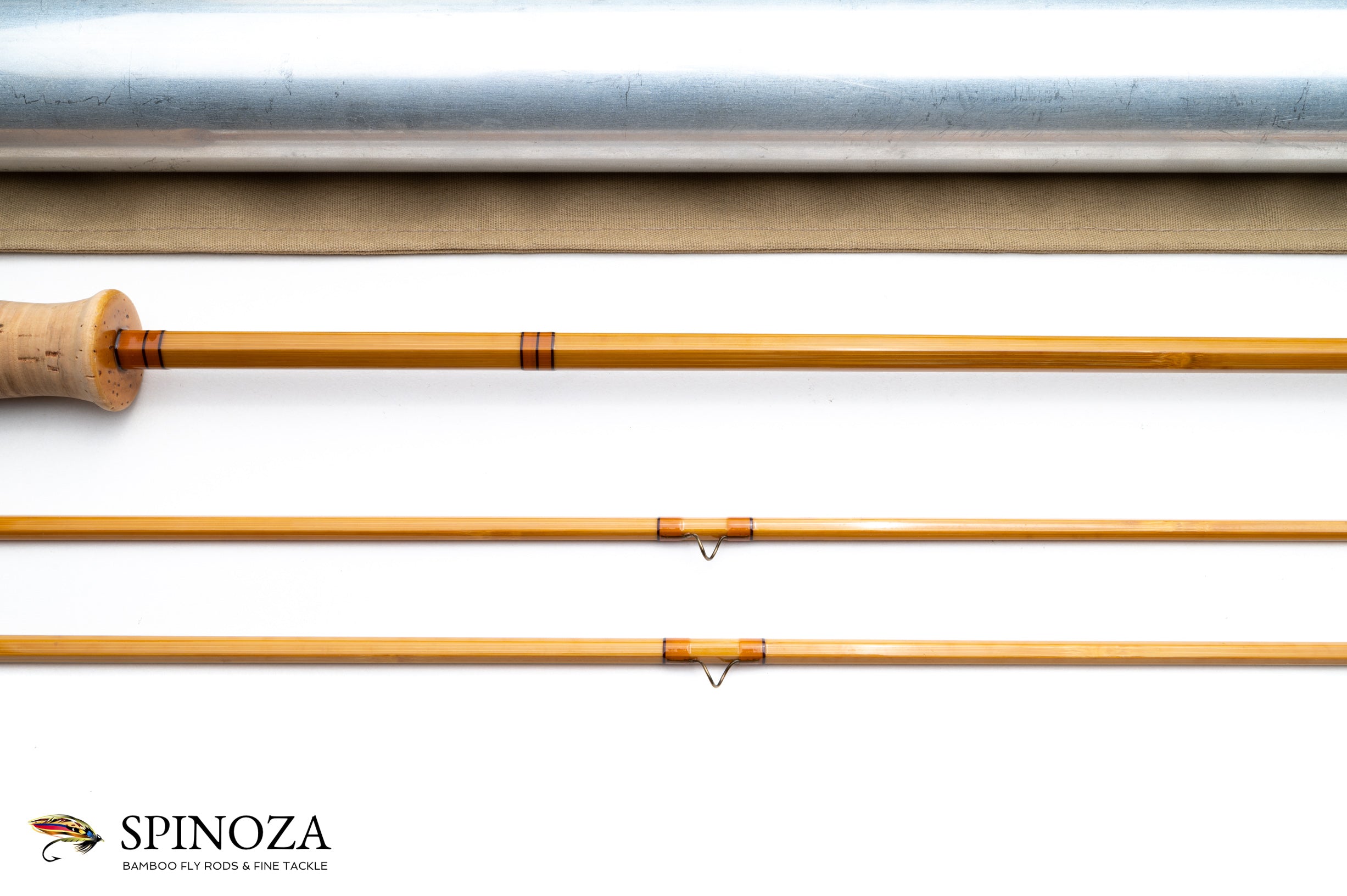 Chris Raine Bamboo Fly Rod 8'3 2/2 #4 - Spinoza Rod Company