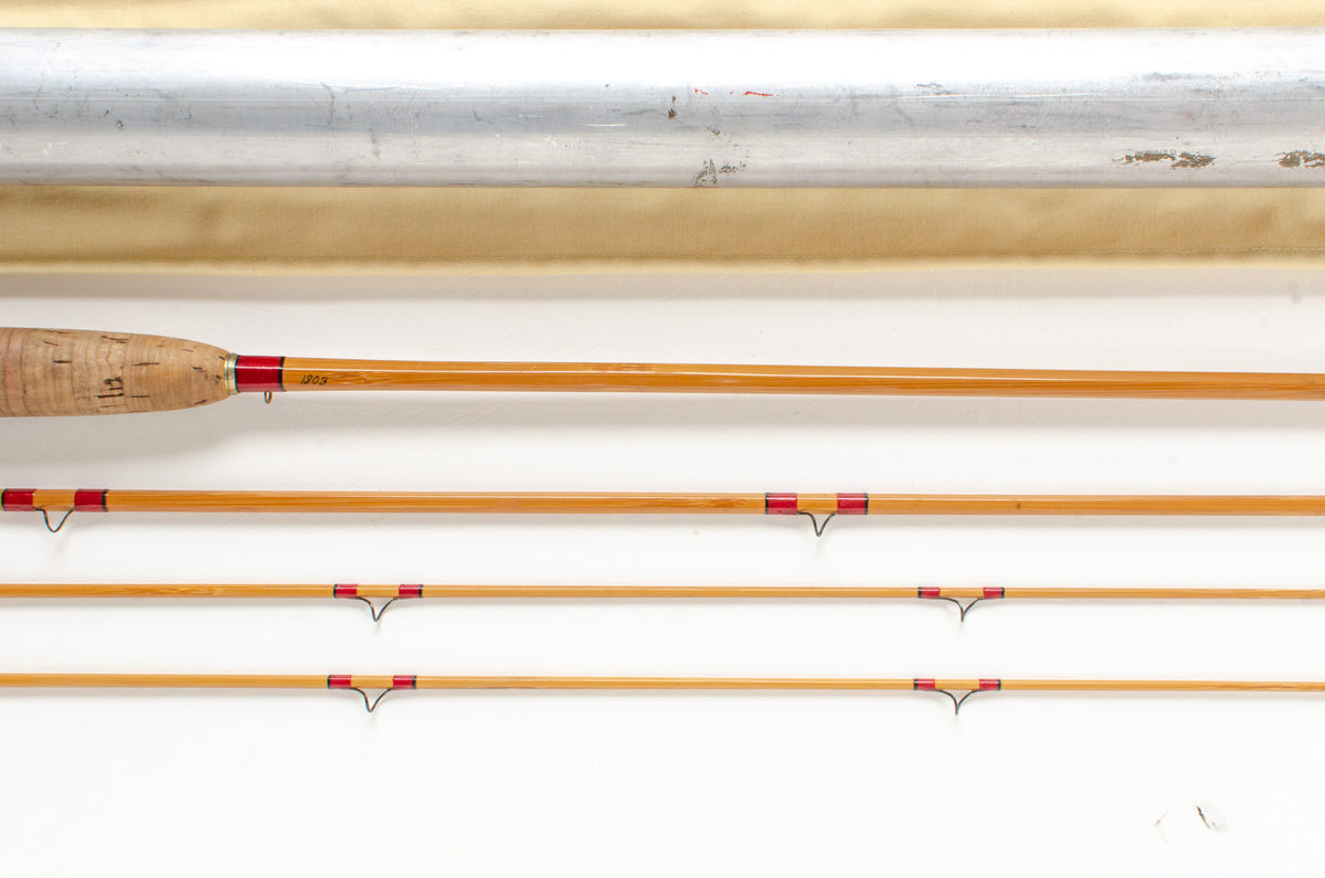 Leonard 50-6 Fly Rod 8' 3/2 #6 - maker's marking and inscription