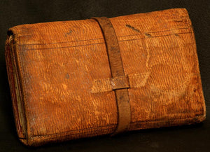 Ernest Dingley's personal leather cast wallet