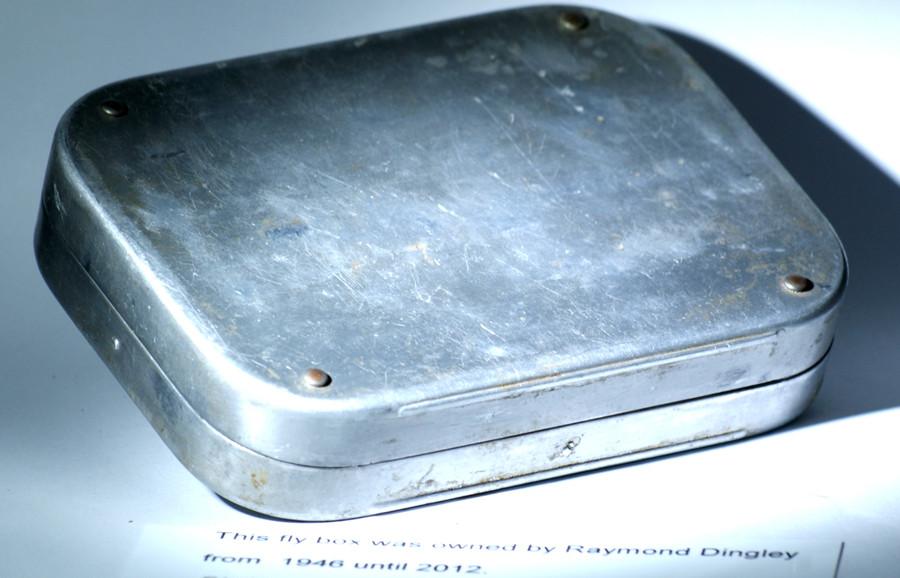 Raymond Dingley's personal Wheatley fly box with original flies 