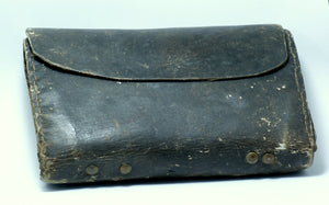 William H. Dingley's personal leather cast wallet 