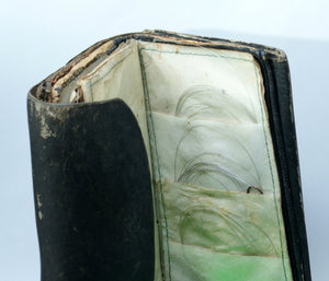 William H. Dingley's personal leather cast wallet 