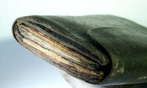 William H. Dingley's personal leather cast wallet 