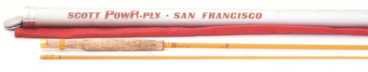 Scott Fiberglass Fly Rod - early 8'5 5wt 2pc 