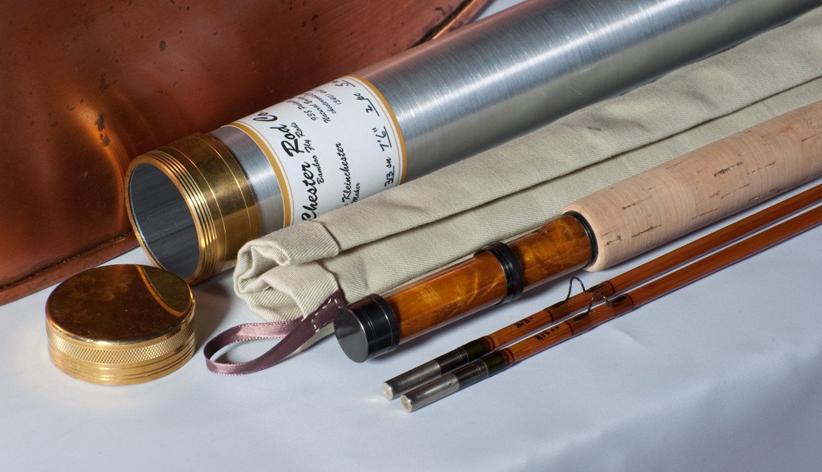 Chester Rods (Brian Kleinchester) Browntone Bamboo Rod 7'6 2/2 5wt