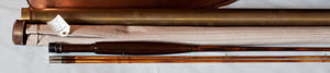 Kusse, Ron - 7'6 2/2 5-6wt bamboo rod with dark walnut grip 