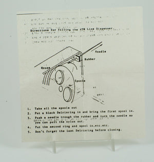 Ari 't Hart Tippet Dispenser 