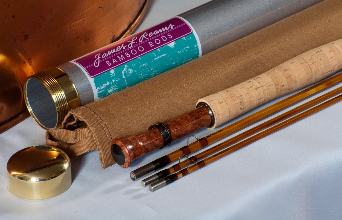 Reams, James - 8'3 3/2 4wt hollowbuilt bamboo rod 