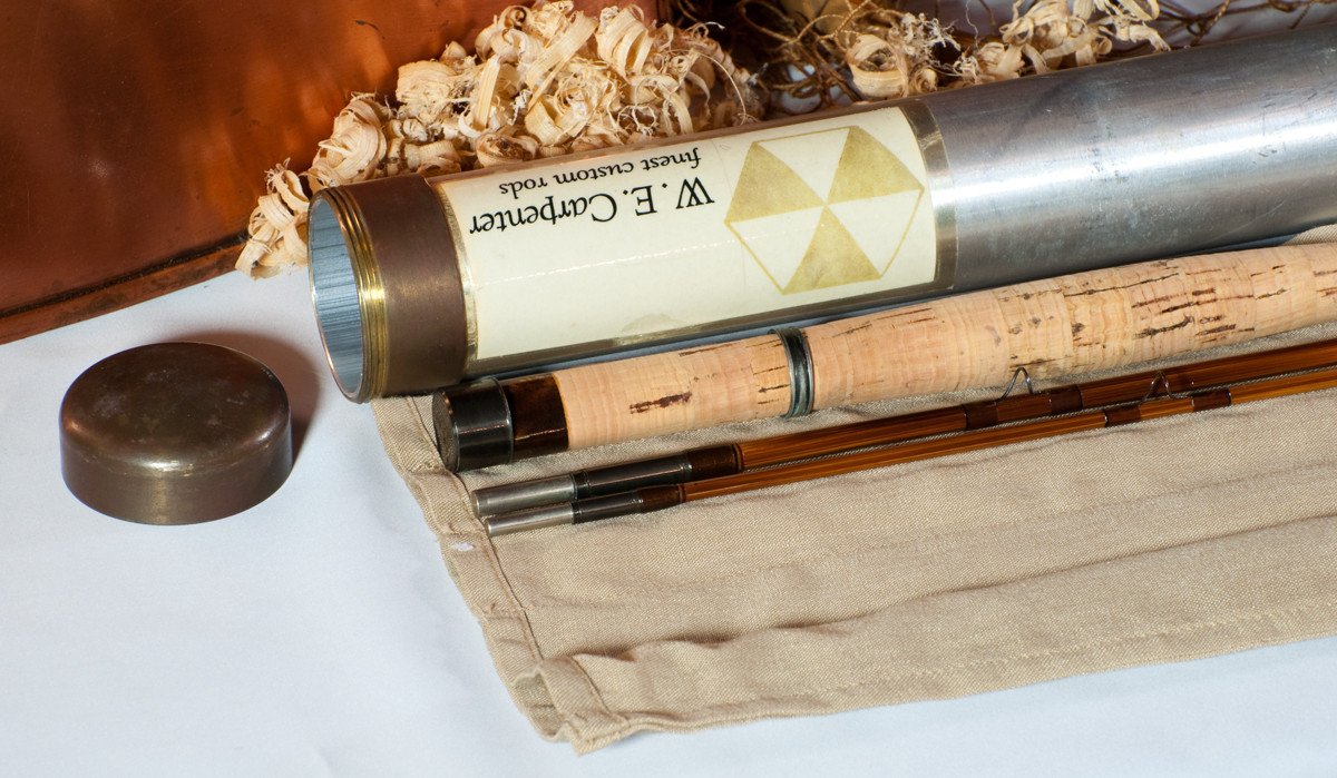 Walt Carpenter Browntone 6'6 3/2 Bamboo Rod 