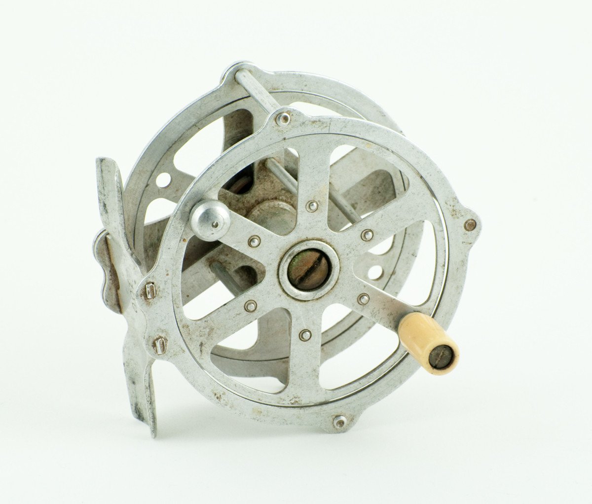 brass skeleton fly reels Montague Rapidan skeleton fly reel