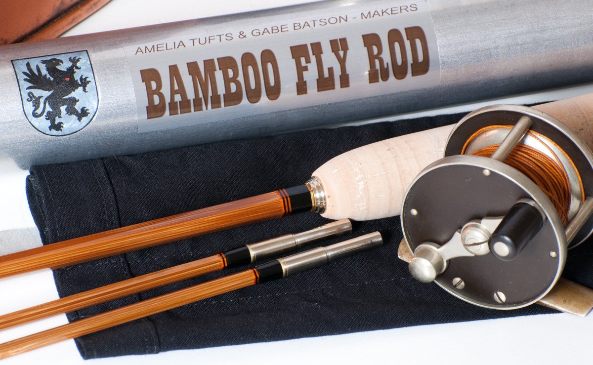 Tufts and Batson Bamboo Rod - 7'6 2/2 4-5wt