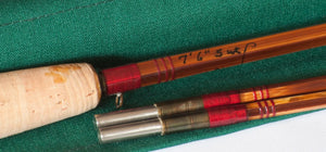 Tom Maxwell 7'6 2/2 5wt bamboo rod 