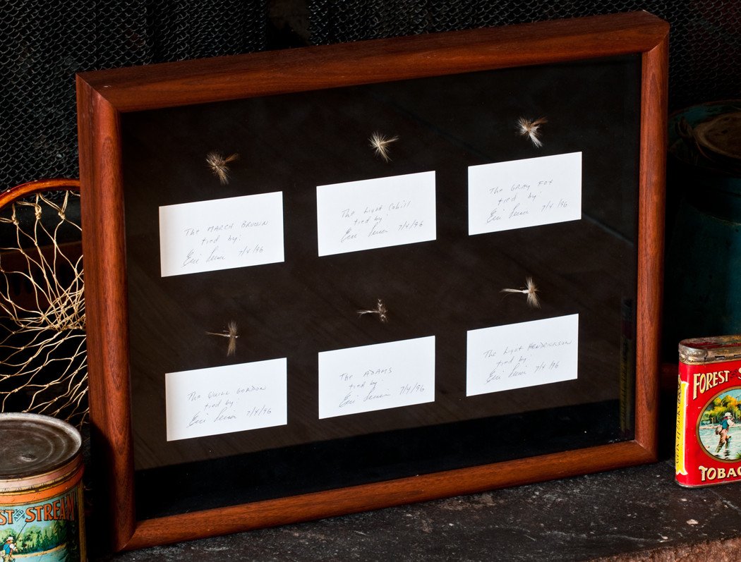 Eric Leiser Framed Catskill Flies (6) 