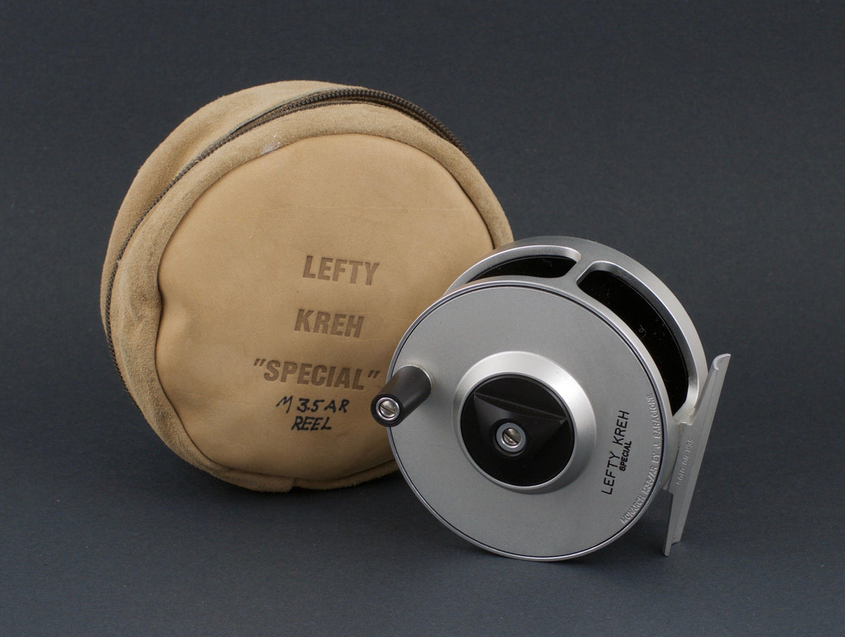 Joe Saracione Lefty Kreh Special / Monarch M35AR Fly Reel w/ Two Spare Spools 