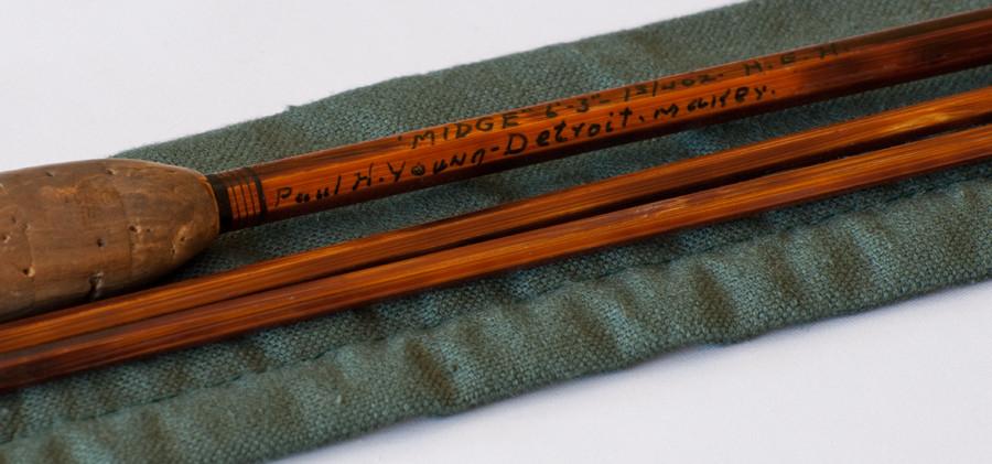 Young, Paul H -- Midge Bamboo Rod 