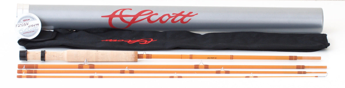 Scott Fiberglass Fly Rod (F2) - 7'2 3wt 4 piece - Spinoza Rod Company