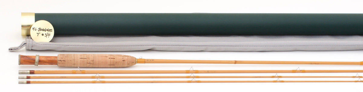 Jennings, Homer -- 7' 3/2 3-4wt Bamboo Rod