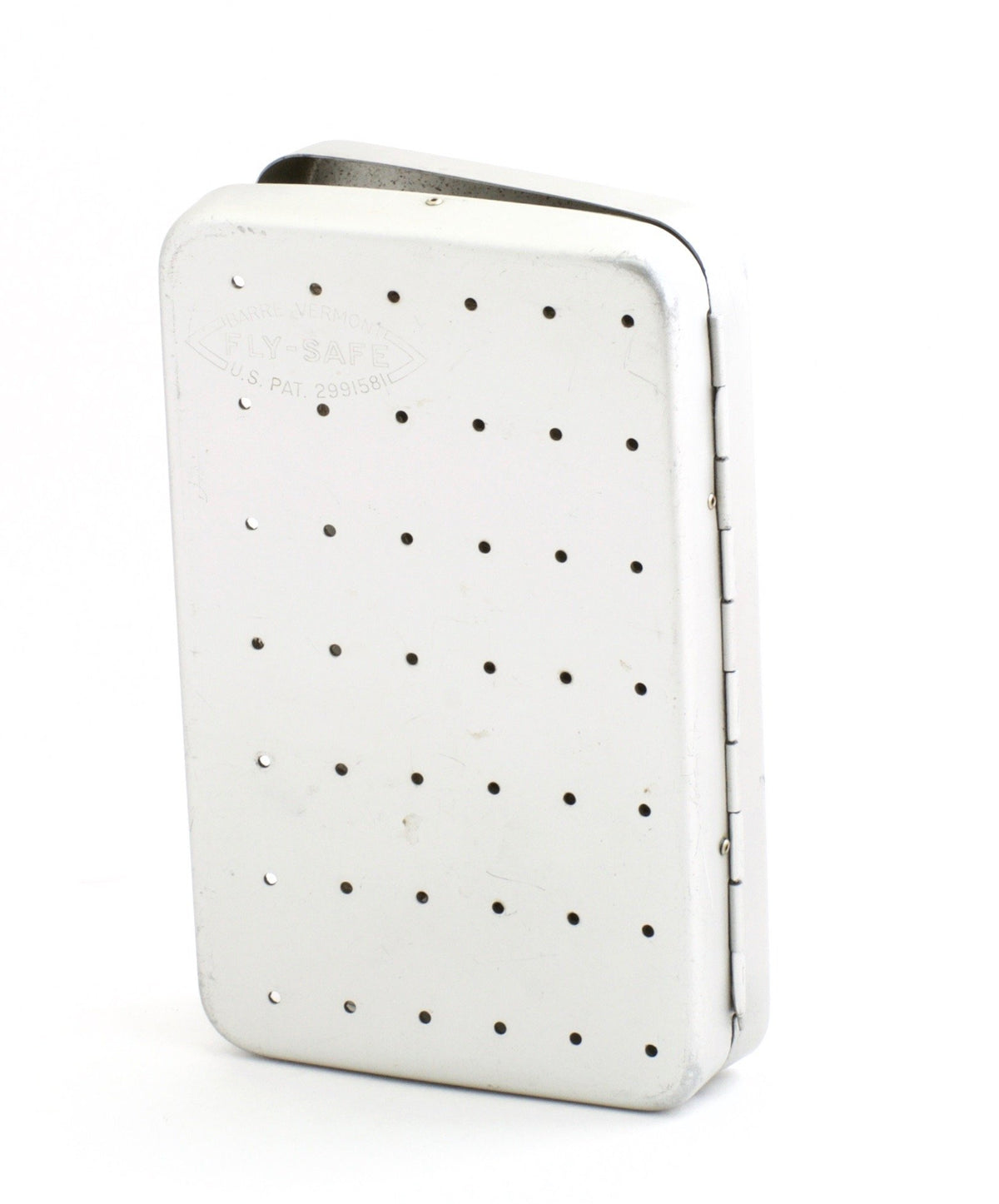 Fly-Safe (Barre, Vermont) Fly Box - with assorted dry flies 