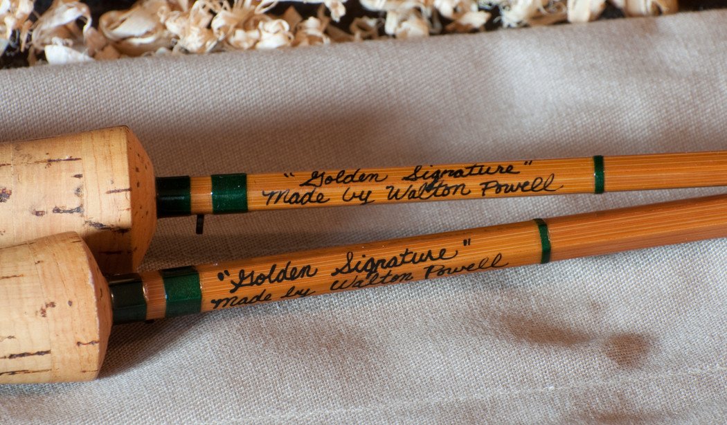 Walton Powell -- Companion Bamboo Rod "Golden Signature" 6 1/2 - 7 1/2 feet 