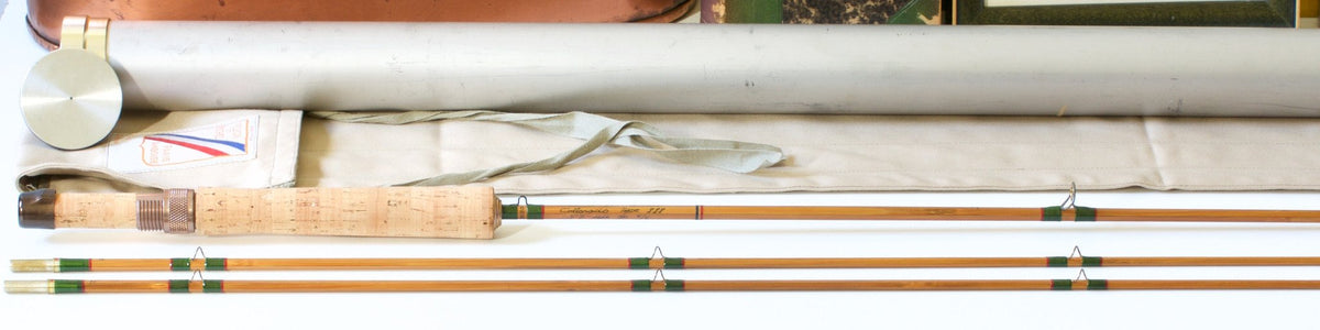 Pezon et Michel Super Parabolic PPP, "Colorado" Bamboo Rod 7'7 2/2 5-6wt 