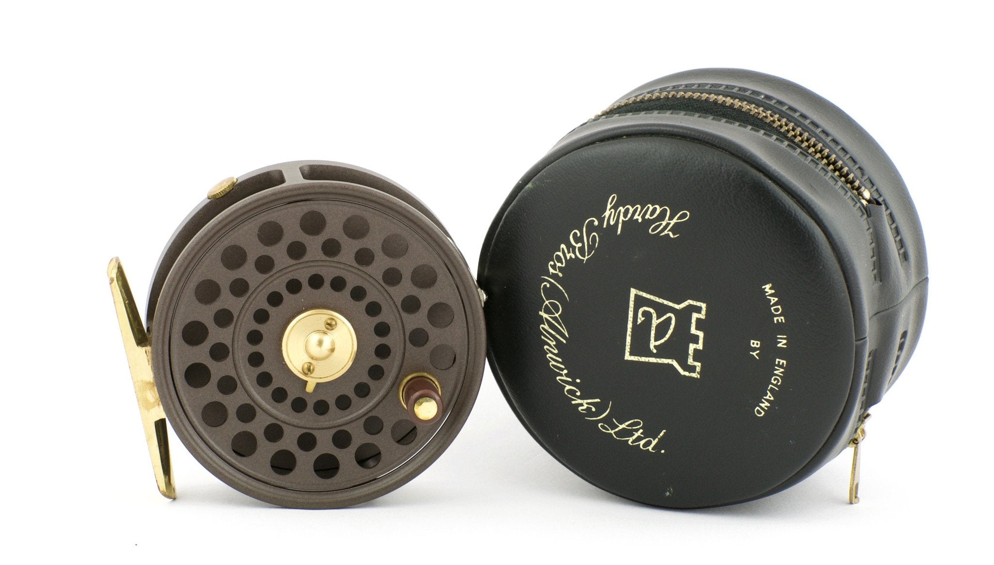 Hardy Golden LRH Lightweight Fly Reel - Spinoza Rod Company Hardy Golden LRH Lightweight Fly Reel - Spinoza Rod Company