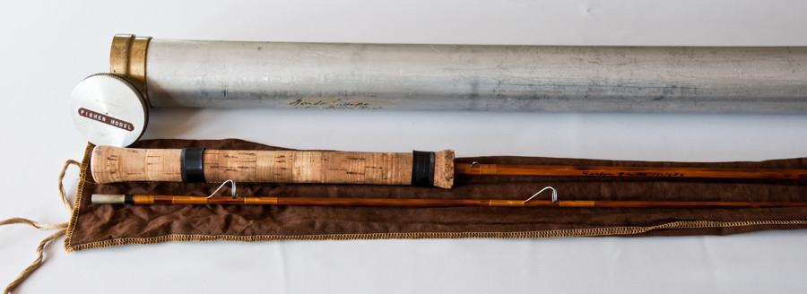 Young, Paul H -- "Barney Fisher" Bamboo Spinning Rod 