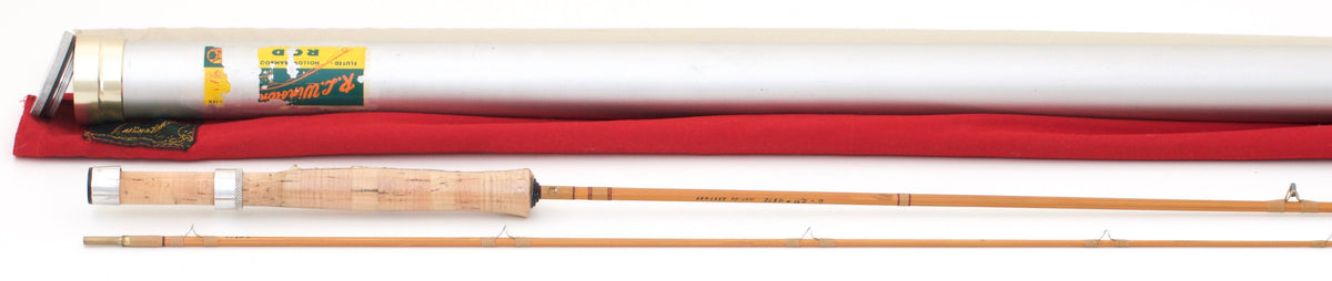 R.L. Winston "Leetle Feller" Bamboo Rod 6' 2/1 - handle grip and reel seat detail