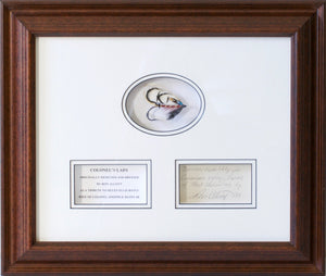 Alcott, Ron - Shadowbox Frame with Salmon Fly