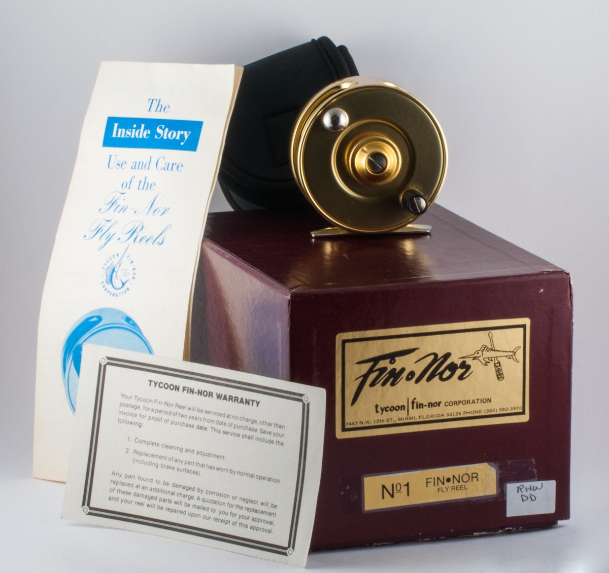 fin-nor saltwater fly fishing reels 1 Fin-Nor No. 1 Direct Drive Fly Reel