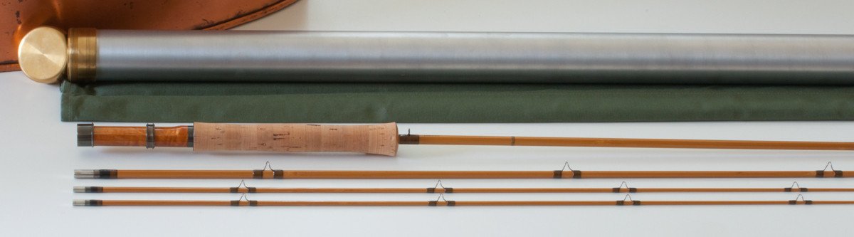Hidy, Jim - 7'9 3/2 4wt Hollowbuilt Bamboo Rod 