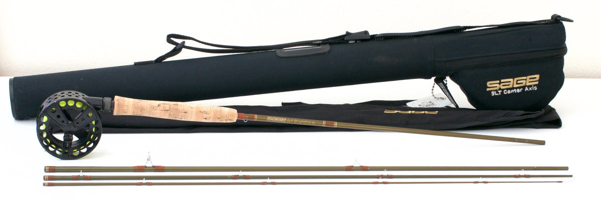 Sage SLT Graphite IIIe 590-4 Center Axis Fly Rod and Reel