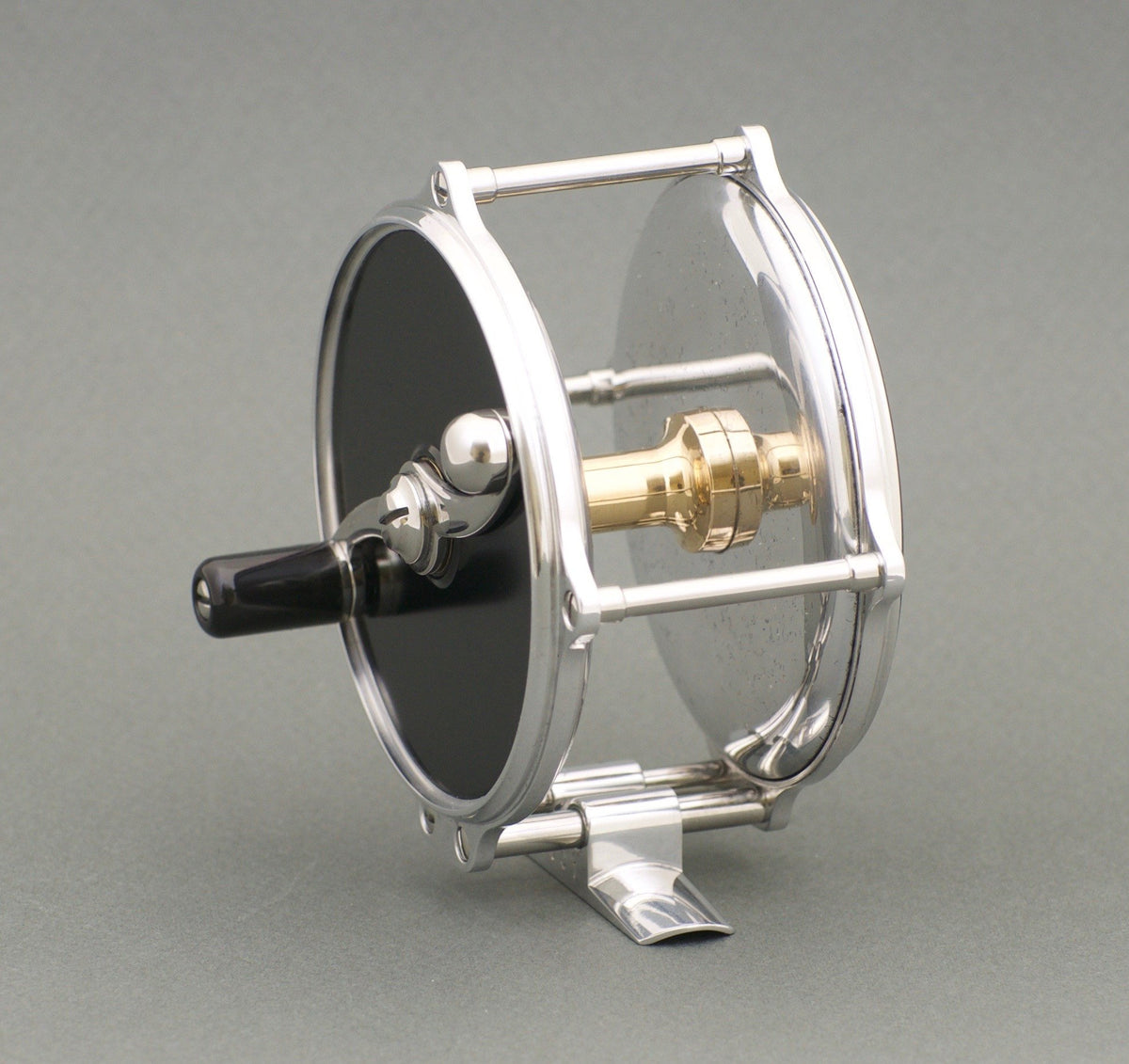 Georg Lundwall 3.72" Black Darter Click Reel 