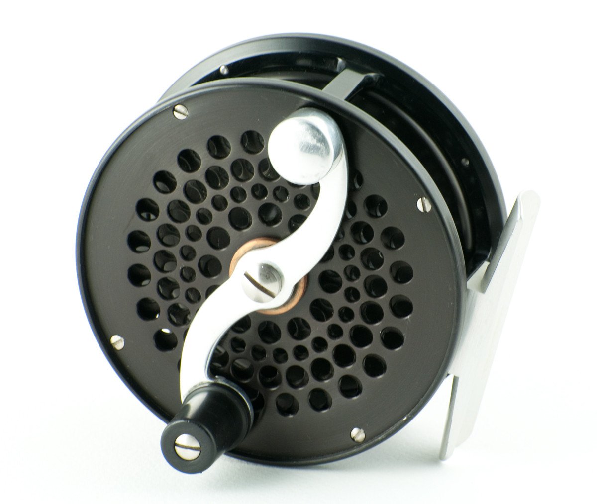 Bogdan Large Trout Fly Reel - ALL BLACK - LHW