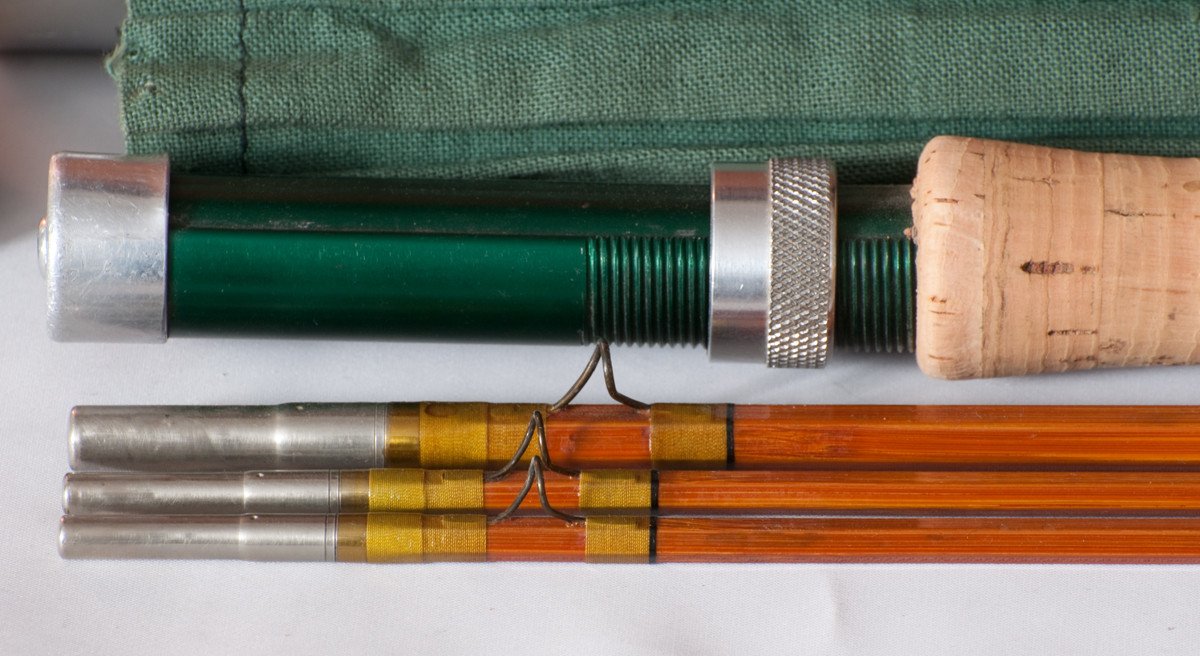 Phillipson Pacemaker '51' Bamboo Rod - 9' 3/2 - maker signature and rod markings